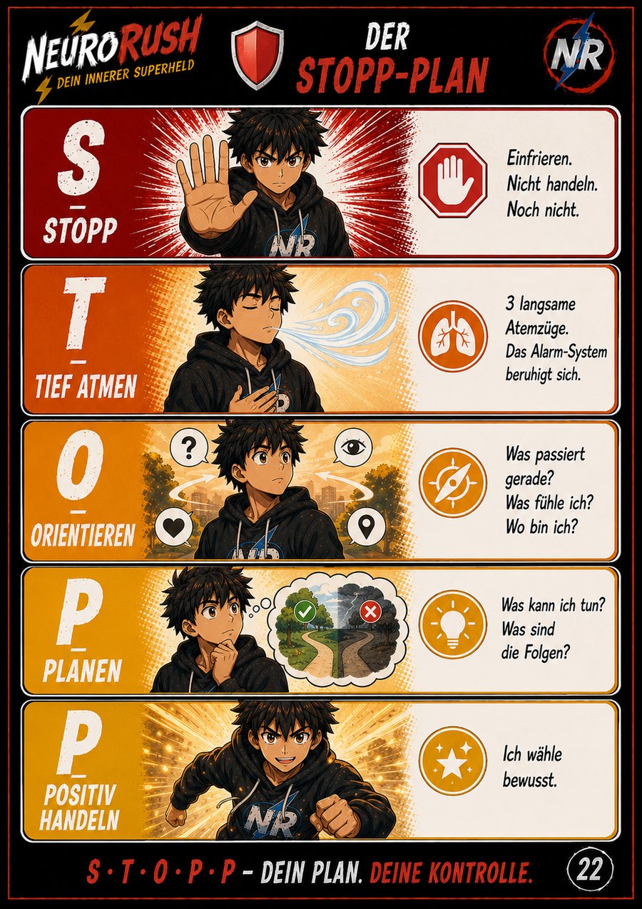 Seite 22: Der STOPP-Plan