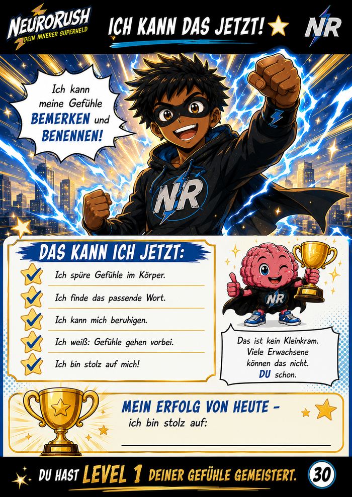 Seite 30: Level 1 gemeistert